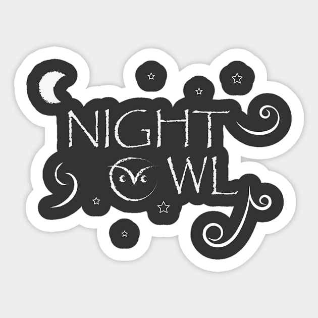 night owl Sticker by Ticus7